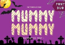 Mummy Font Poster 1