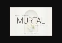 Murtal Font Murtal Font Poster 1