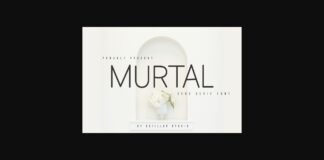 Murtal Font Poster 1