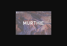 Murthie Font Poster 1