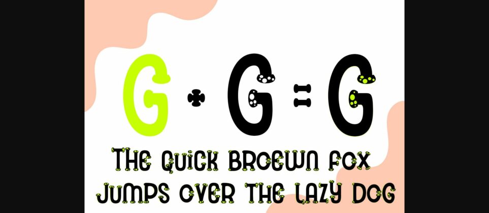 Mushrooms Font Poster 5
