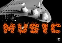 Music Font Music Font Poster 1