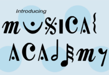 Musical Academy Font Poster 1