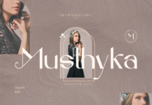 Musthyka Font Poster 1