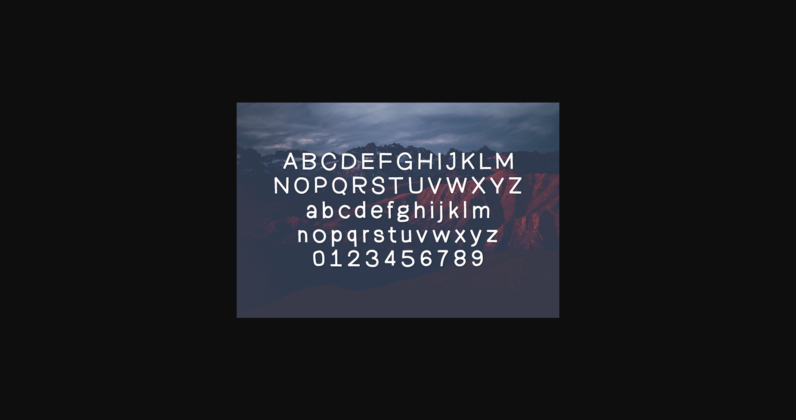 Mysterious Font Poster 4
