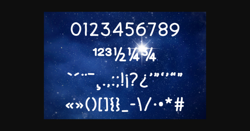 Mystic Polaris Font Poster 5