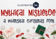 Mythical Mistletoe Font Poster 1