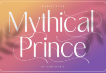 Mythical Prince Font Poster 1