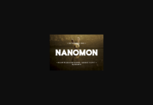 Nanomon Font Poster 1