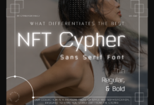 Nft Cypher Font Poster 1