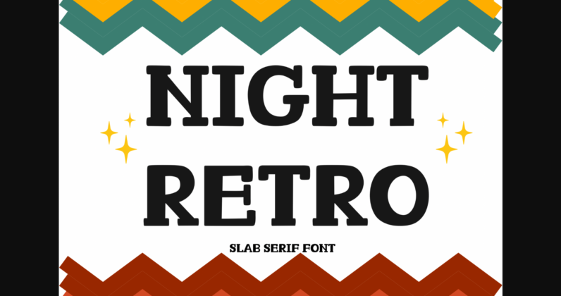 Night Retro Poster 1