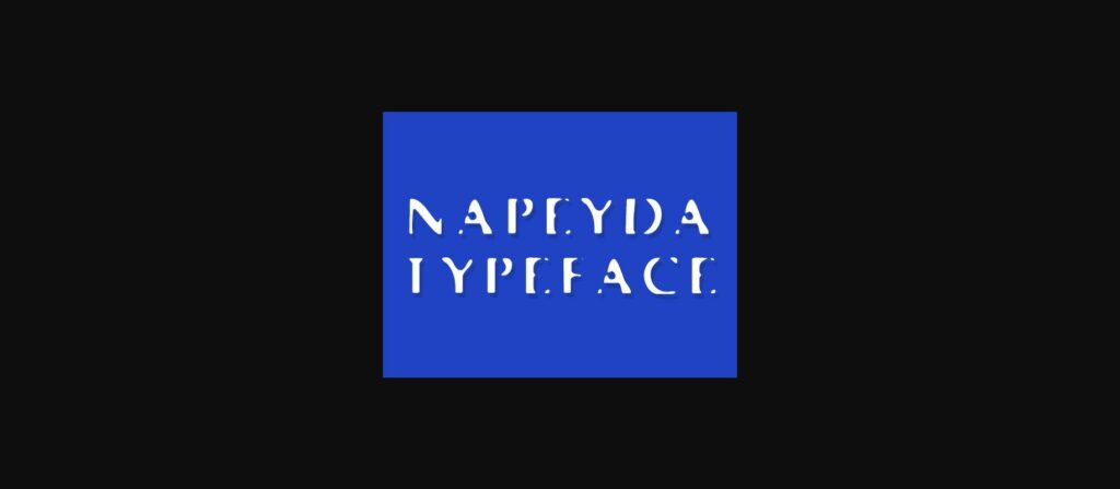 NaPeyda Font Poster 3