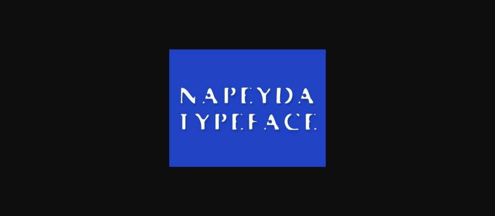 NaPeyda Font Poster 3