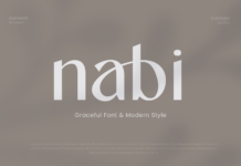 Nabi Font Poster 1