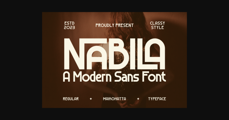 Nabila Font Poster 3