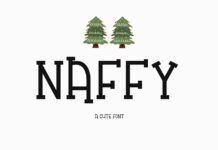 Naffy Font Poster 1