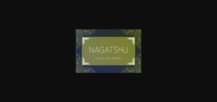 Nagatshu Extra Light Font Poster 3