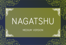 Nagatshu Medium Font Nagatshu Medium Font