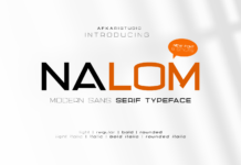 Nalom Font Poster 1