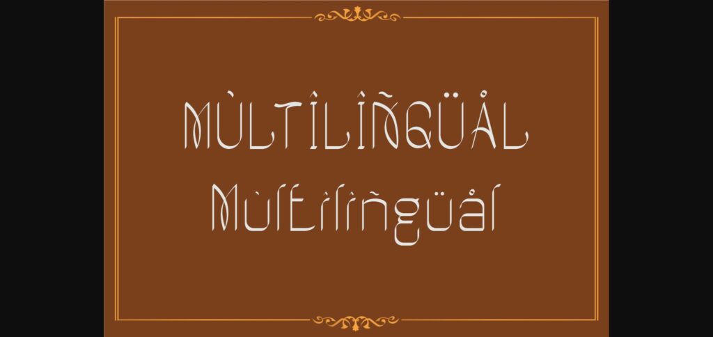Namera Font Poster 6