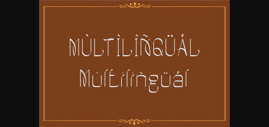 Namera Font Poster 6