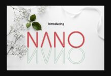 Nano Font Poster 1