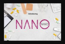 Nano-Nano Font Poster 1