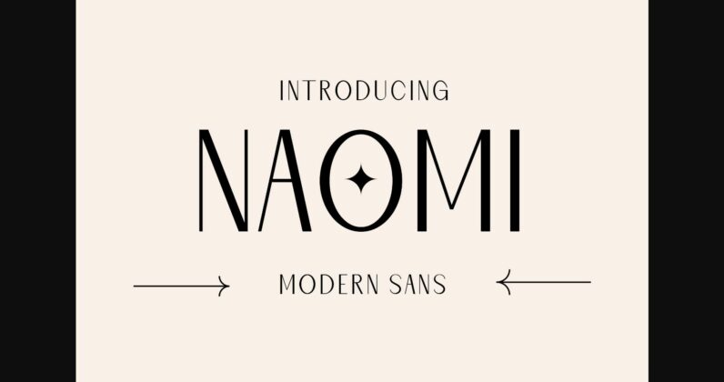 Naomi Font Poster 3