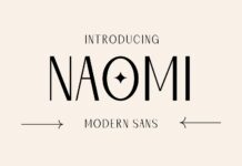 Naomi Font Poster 1