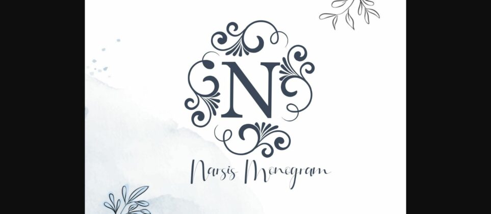 Narsis Font Poster 3