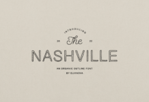 Nashville Font Poster 1