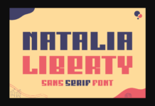 Natalia Liberty Font Poster 1
