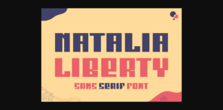 Natalia Liberty Font Poster 1