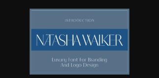 Natasha Walker Font Poster 1