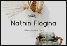 Nathin Flogina Font Poster 1