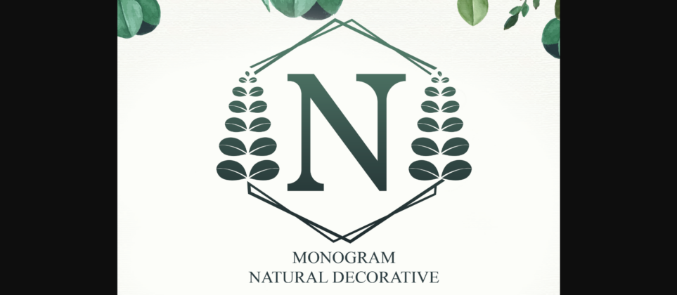 Natural Font Poster 3