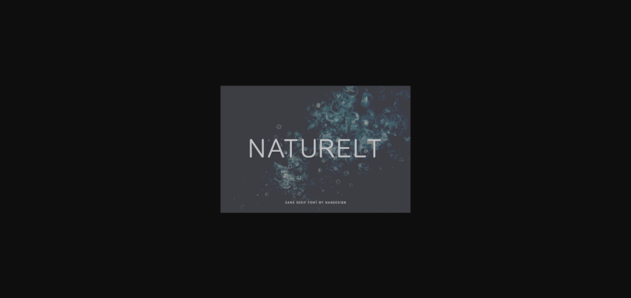 Naturelt Font Poster 3