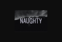 Naughty Font Poster 1