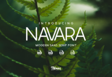 Navara Font Poster 1