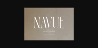 Navue Font Poster 1