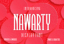 Nawarty Font Poster 1