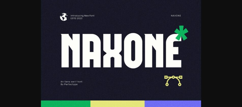 Naxone Font Poster 3