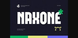 Naxone Font Poster 1