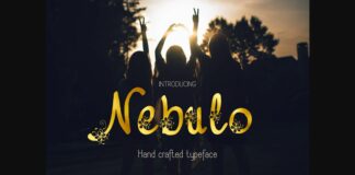 Nebulo Font Poster 1