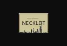 Necklot Font Poster 1