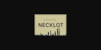 Necklot Font Poster 1