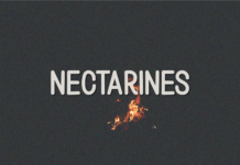Nectarines Font Poster 1