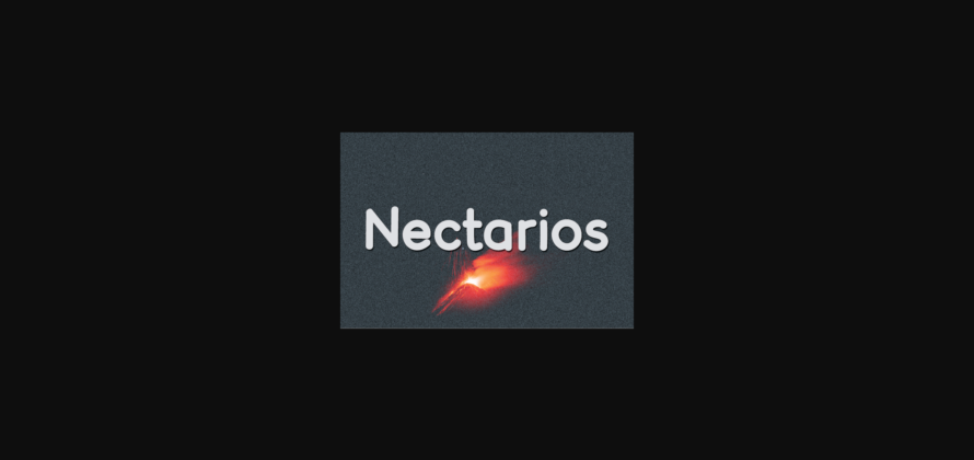 Nectarios Font Poster 3