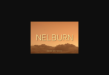 Nelburn Font Poster 1