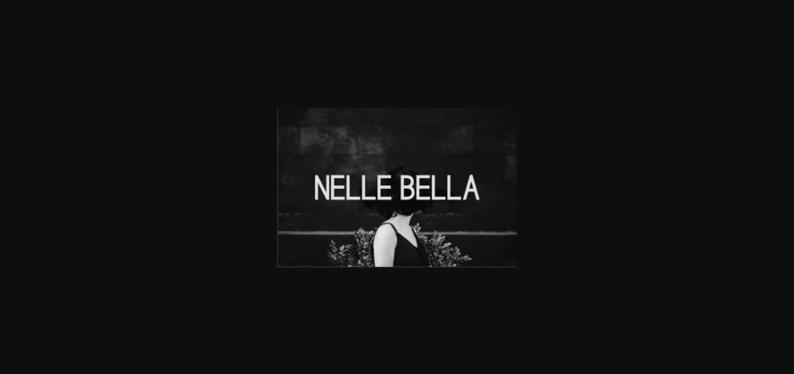 Nelle Bella Font Poster 3